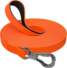 X XBEN Wasserdicht Schleppleine Für Hunde,3M 5M 10M 15M 20M 30M Gummierte Schlep