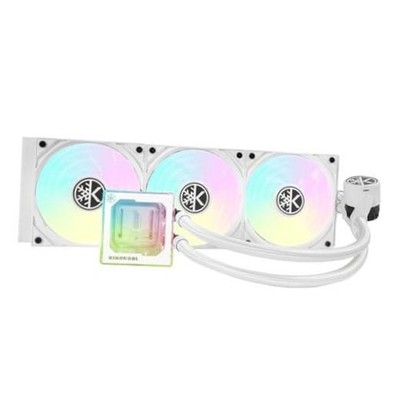 Pure Flow 360mm AIO CPU Liquid Cooler, Enhanced 4500RPM PURE FLOW 360 WHITE