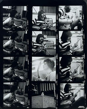 VELVET UNDERGROUND Vintage 1979 Henri ter Hall LOADED SESSIONS Proof Sheet, COAs
