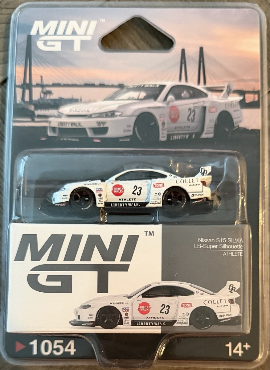 MINI GT LB-Super SLHTE S15 ミニカー Mini GT #1054 Nissan S15 SILVIA LB-Super Silhouette ATHLETE COLLET