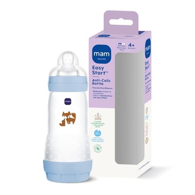 Anti-Kolik Flasche MAM Easy Start 320ml Fuchs Design, Babyflasche, BPA-frei