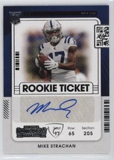 2021 Panini Contenders Rookie Ticket Mike Strachan #251 Auto qf8