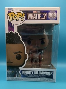 Funko Pop! Marvel What If...? Infinity Killmonger Vinyl Bobble-Head #969
