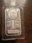 1 Troy Ounce .999 Fine Silver Bar Made in USA