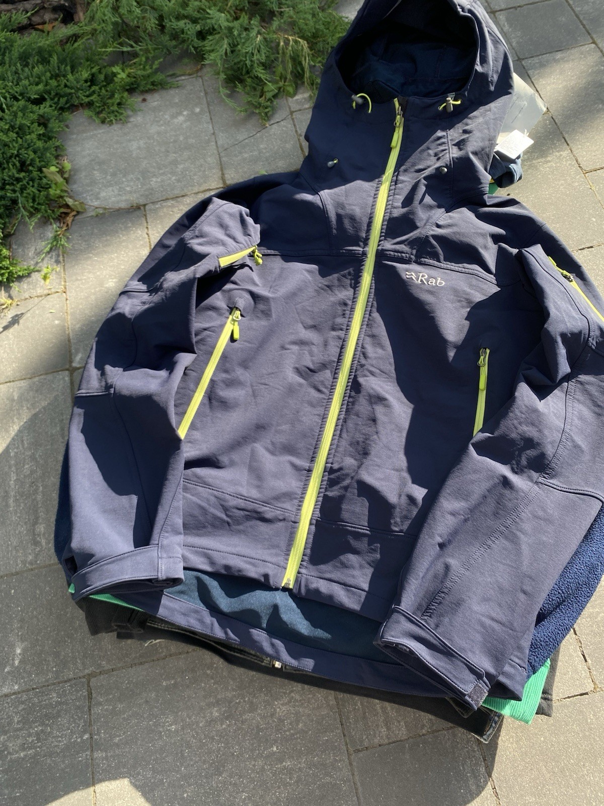 Rab Exodus Jacket Softshell Midweight Windbreaker… - image 3