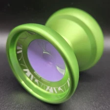 Magicyoyo V11 Aluminum / PC Finger  Spin Yo-Yo  Avocado