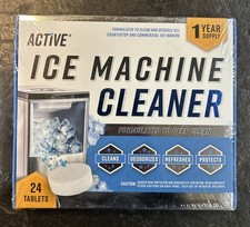 Ice Machine Cleaner Maker Descaler - 24 Clean Tablets, New, Sealed