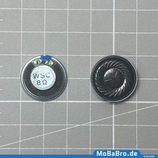 Miniatur Lautsprecher 20 x 4,5mm rund mit 8Ohm und 2Watt