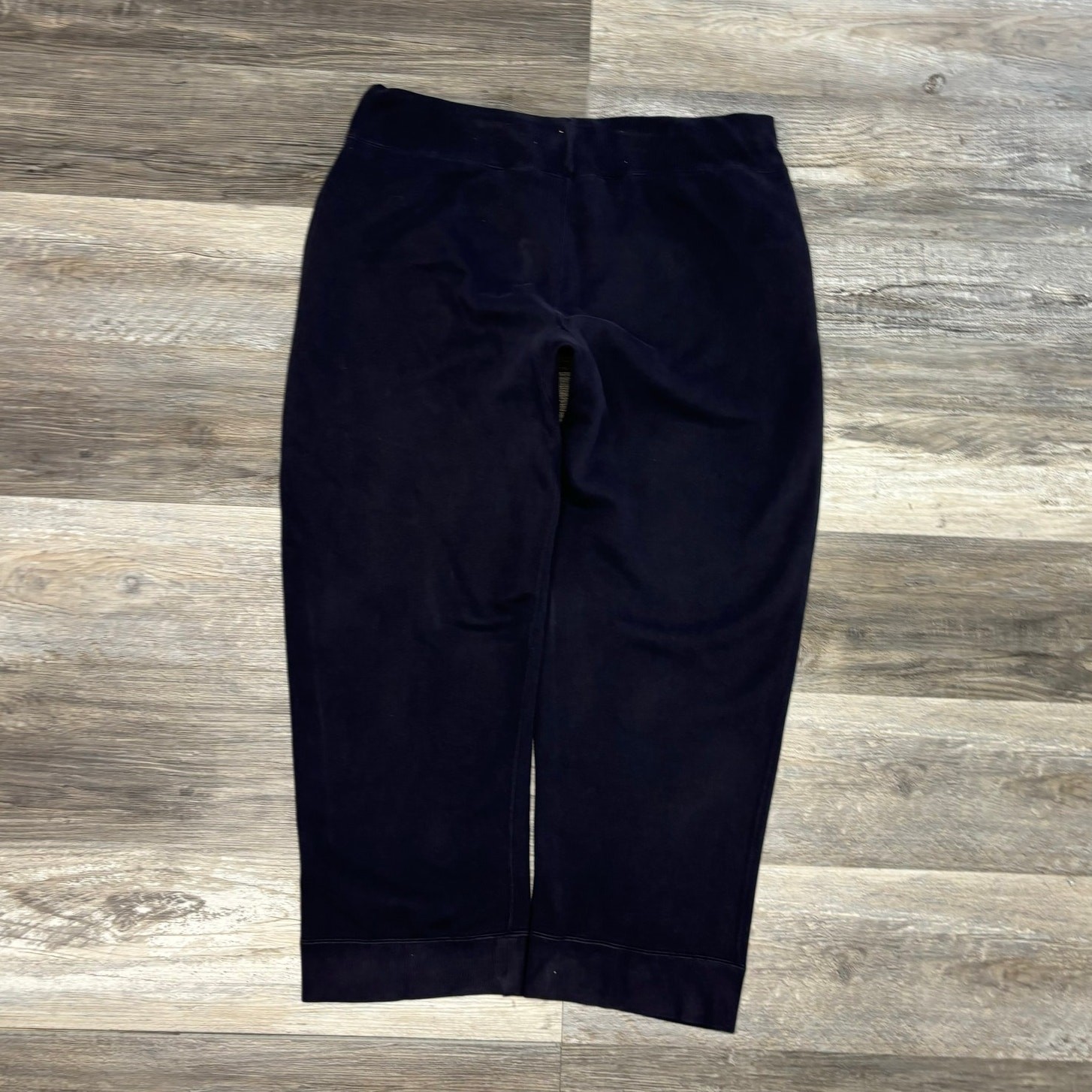 Felpa Vintage Polo Ralph Lauren Blu Uomo XL Mini Pony Pile Jogger Active