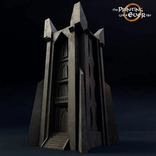 The White Wizard's Tower 434mm / 17" tall - PLA 3D Printed Terrain