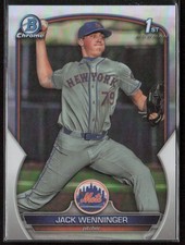 2023 Bowman Draft Jack Wenninger Chrome Refractor