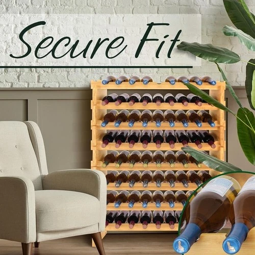 SereneLife Wine Storage Rack - Thumbnail 5