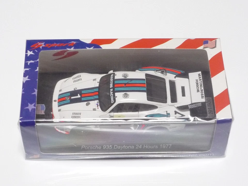 Spark 1:43 Porsche 935 Martini #1 Daytona 24 Horas 1977 J. lckx J. Mass US388 - Imagem 4 de 4