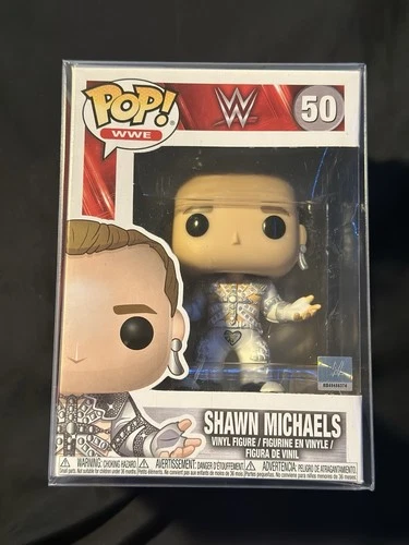 Funko Pop! #50 WWE - Shawn Michaels w/ Pop Protector