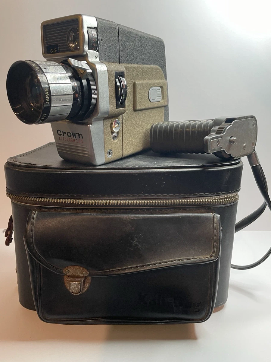 Crown 8 8mm フィルムカメラ 本体 専用ケース付き Crown Standard 8 mm Vintage Movie Cameras for sale - eBay