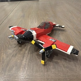 LEGO Creator: Propeller Plane (31047) Incomplete, No Box or Instructions 