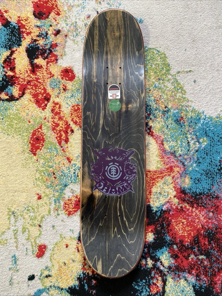 Bam Margera The Element Heartafam SIGNED rare collectors skateboard deck - Bild 2 von 4