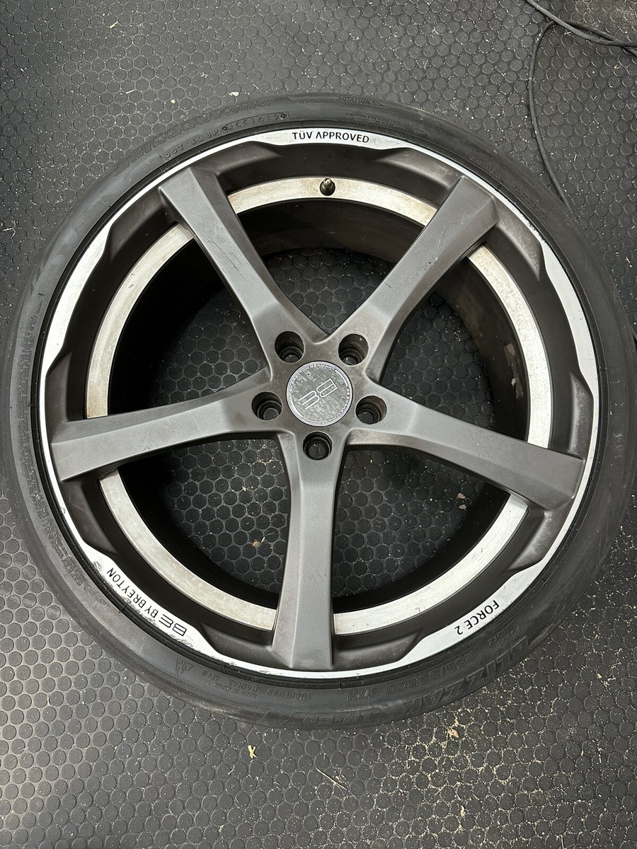 1x BE Breyton 20x8.5 Genuine Wheel Rim 5x112 Audi Force 2 Germany