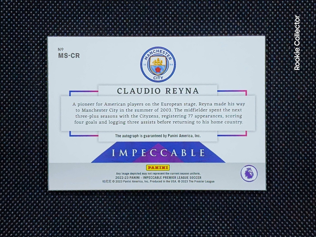 2022-23 Panini Impeccable Masterstrokes Auto 82/99 Claudio