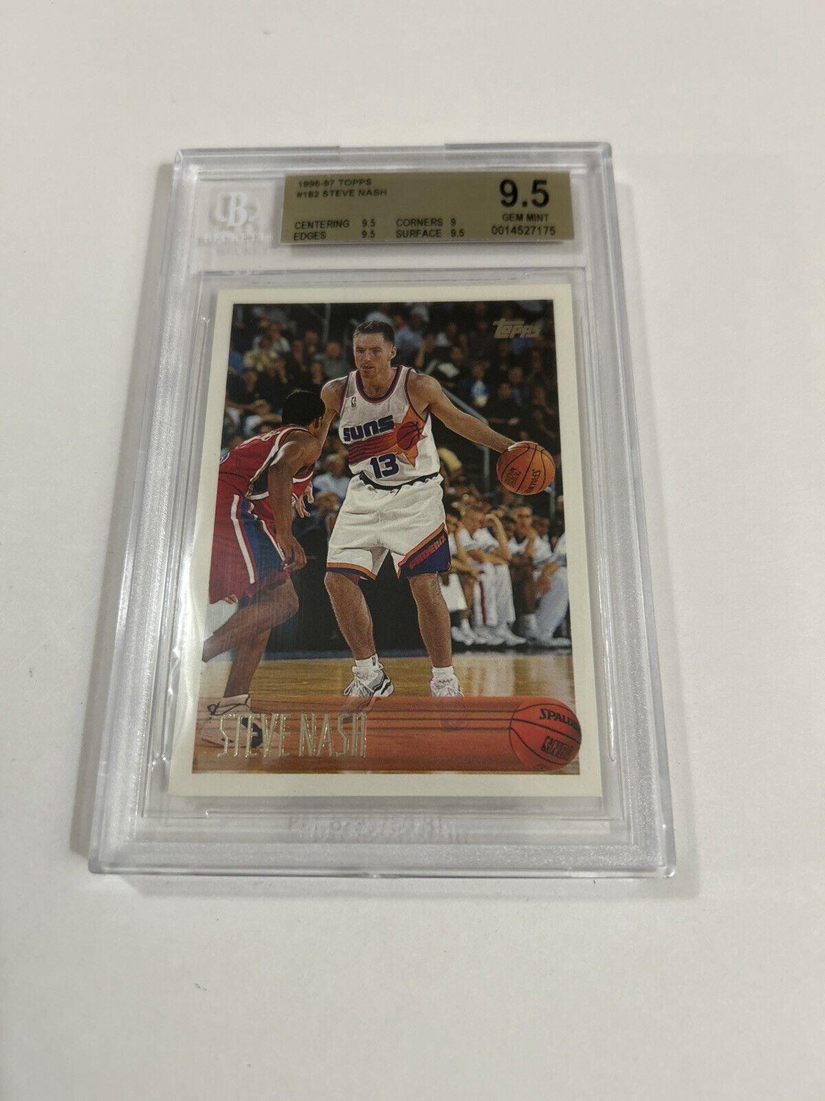 Steve Nash Rookie Card 1996-97 Upper Deck Rookie Exclusives #R18 PSA 10