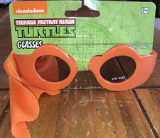 Teenage Mutant Ninja Turtles Michaelangelo UV 400 Sun Glasses Costume