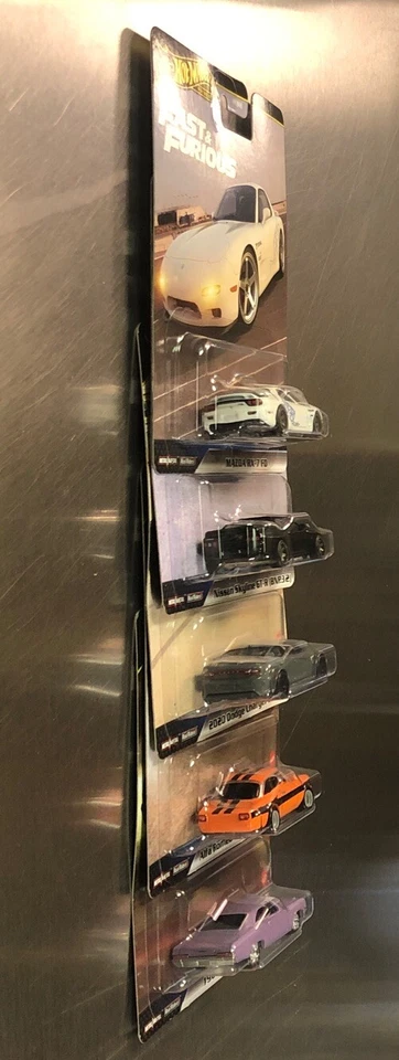 HOT WHEELS 2025 FAST & FURIOUS K CASE ( SET OF 5 ) 1966 IMPALA HELLCAT NISSAN - Image 4 of 4