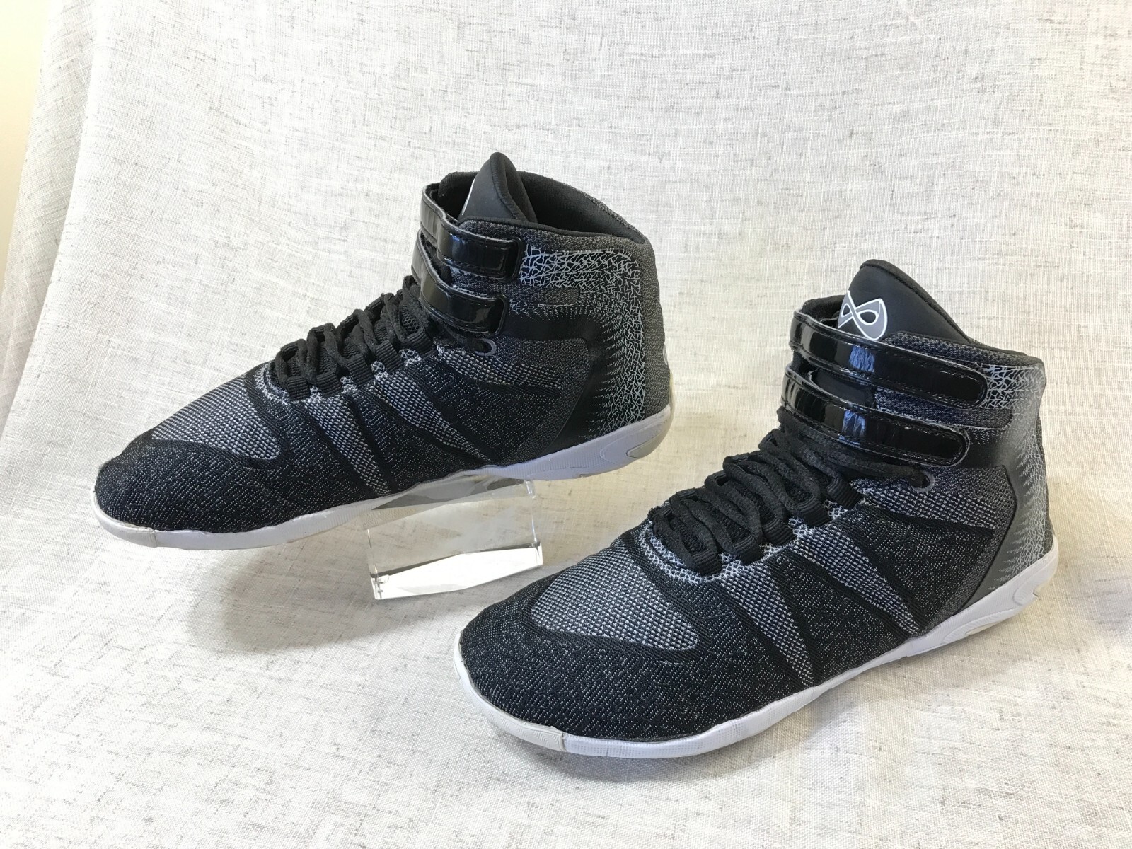 Nfinity Titan Onyx Women’s 7.5 High Top Cheer Shoes Gray eBay