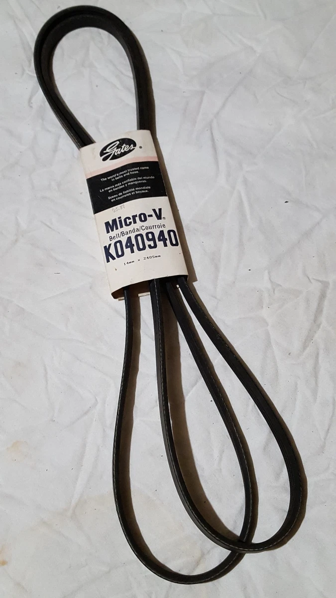 K040940 Gates Micro-V Belt Serpentine Rubber 072053008395 14mm x 