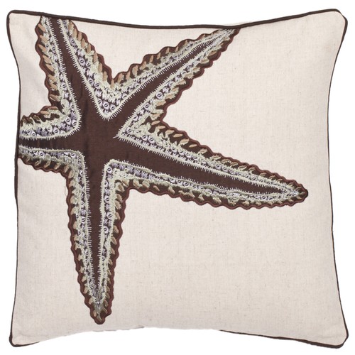 SAFAVIEH Lucky Star Pillow Set of 2 | Ecru | - Picture 2 of 2