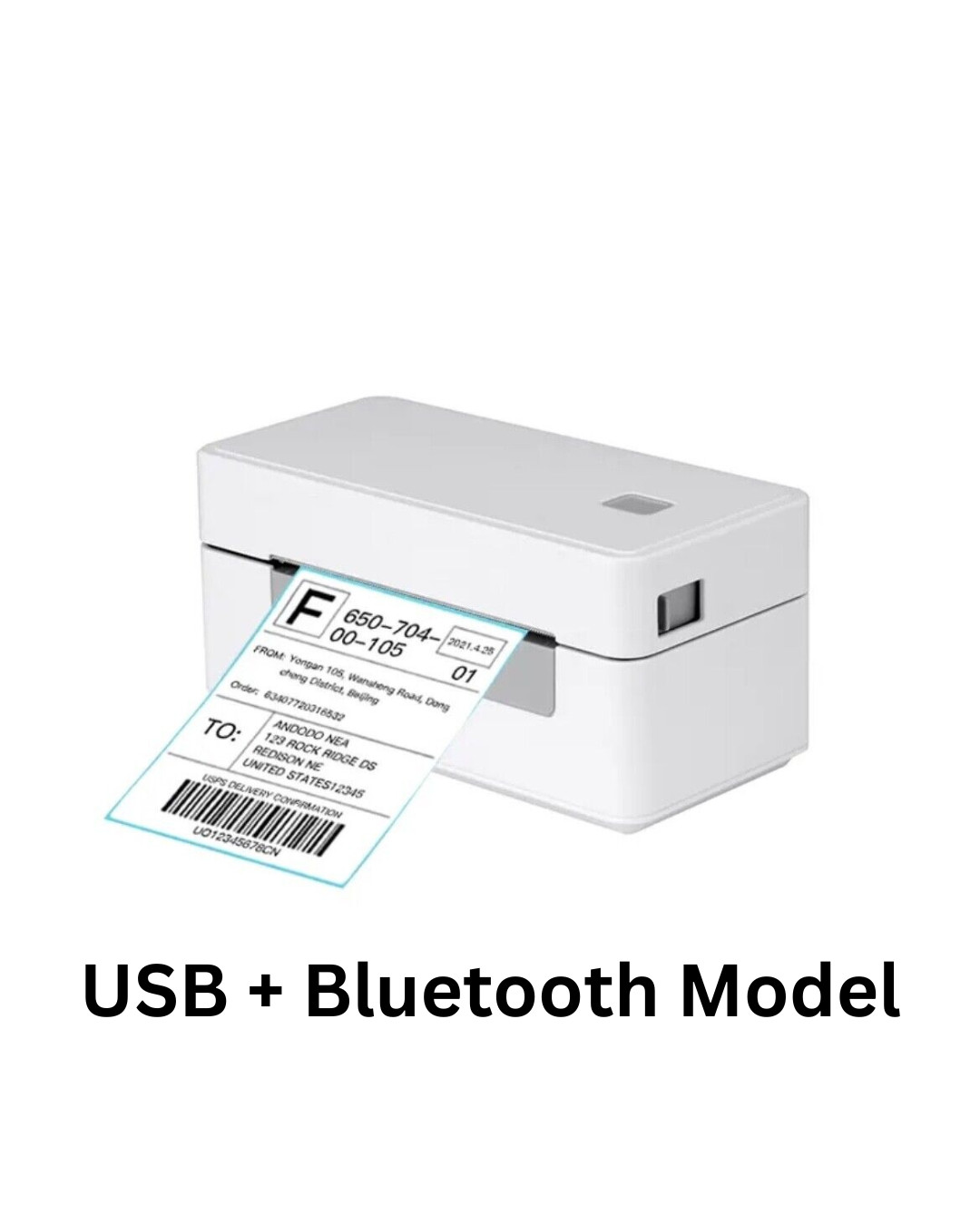 4"x6" Direct Thermal Label Printer - Postage Label Printer - Barcode Printer