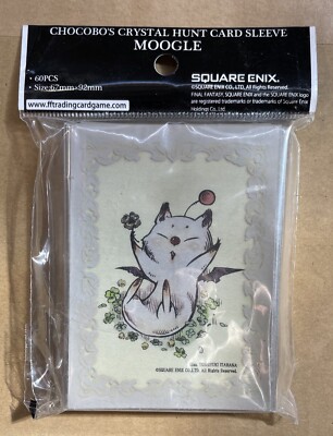 chocobo card sleeves Magic: The Gathering notch shuffle experience made to perform and last 105 standard size Deck Protector Final Fantasy Card Sleeves| Chocobo