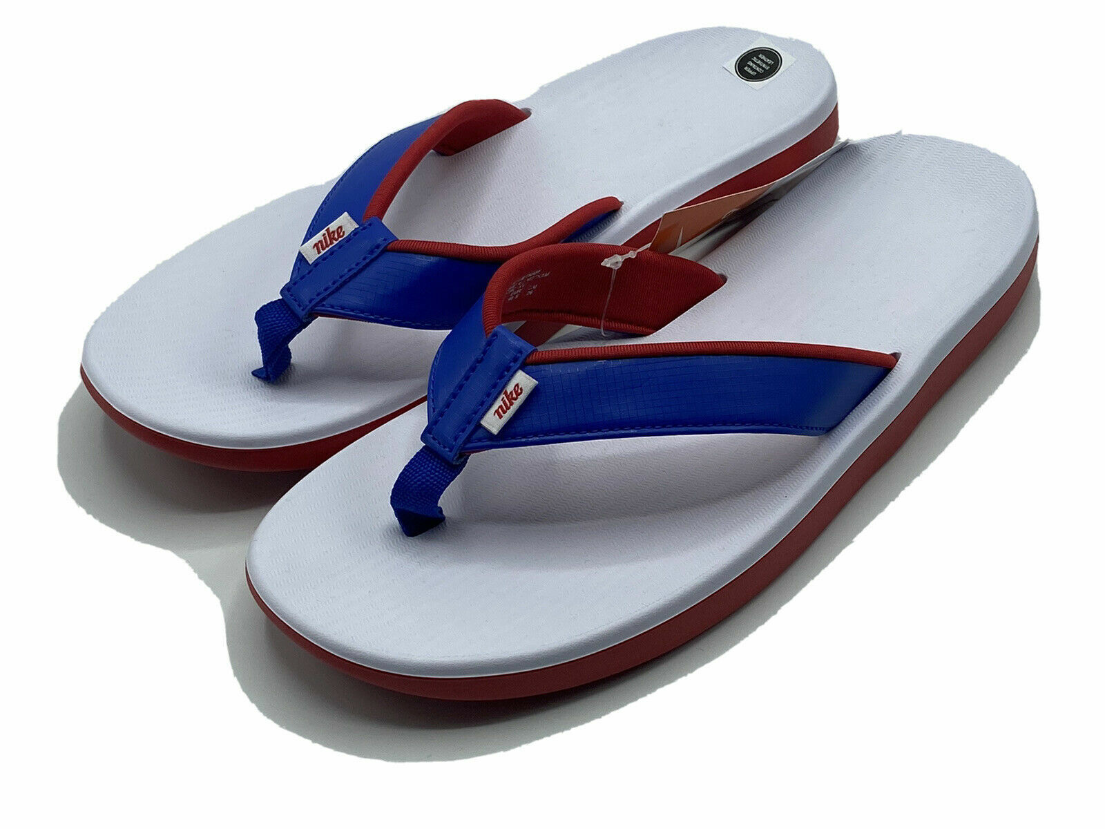nike red thong flip flop
