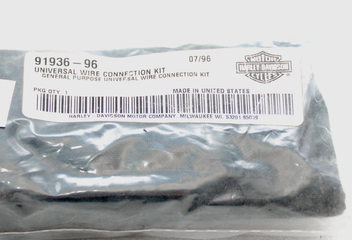 Prot Harley-Davidson Universal Wire Repair Kit NOS OBS 91936-96