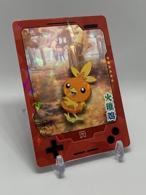 Chinese Exclusive Simplified Pokemon 25th Anniversary Torchic
