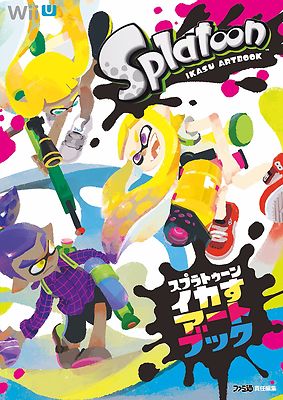 Splatoon Ikasu Artbook / Famitsu Special Issue Book / from Japan