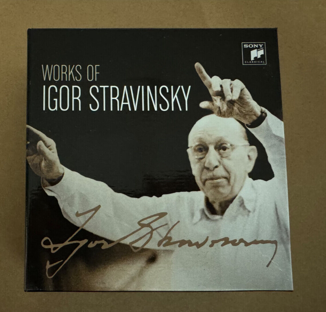 The Works of Igor Stravinsky 22 CD box set