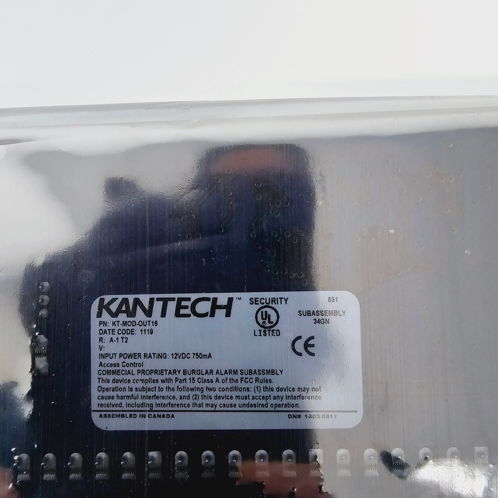 KANTECH  KT-MOD-OUT 16  16-Output Module NEW