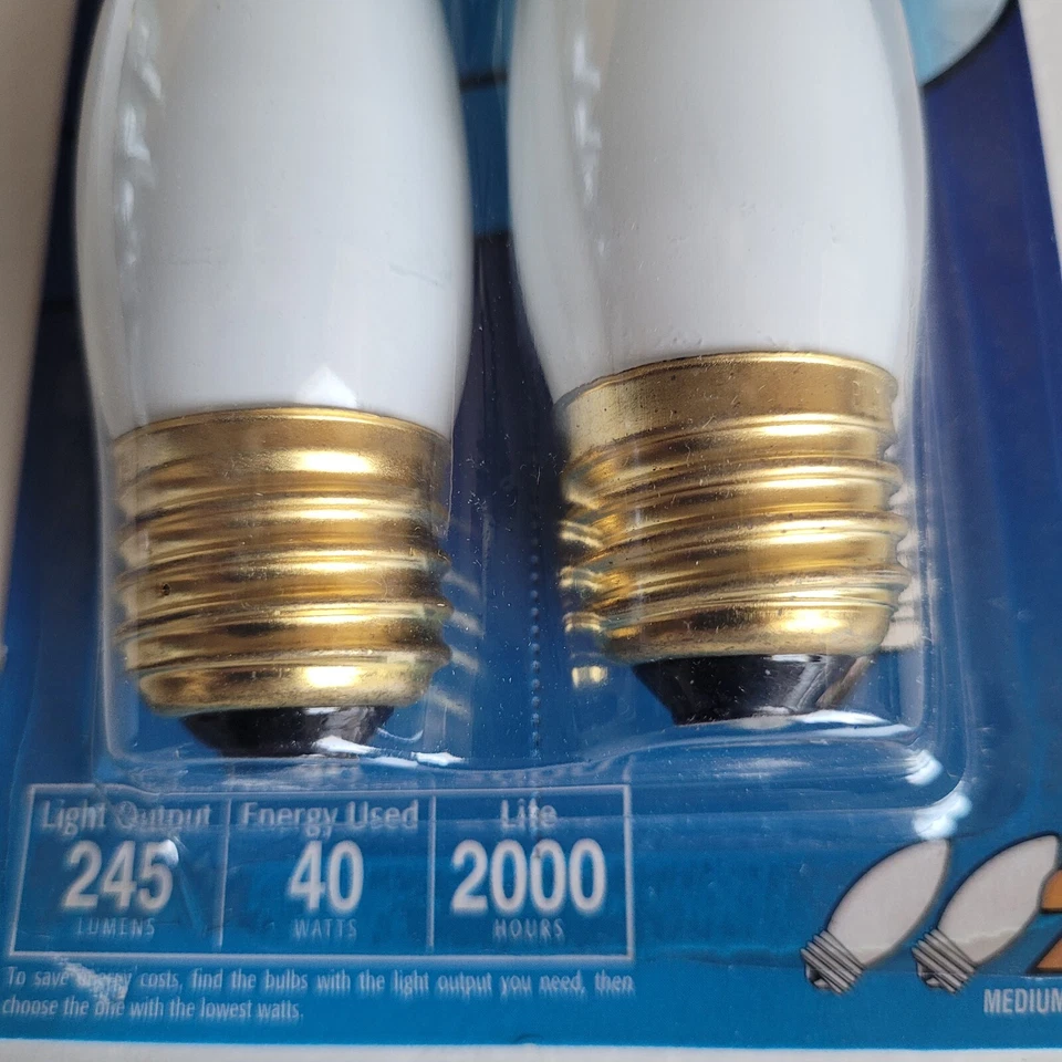 4- Philips Duramax Light Bulb White Long Life 40W Medium Base Ceiling Deco Fan - Image 4 of 4