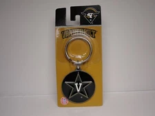 New Vanderbilt University Commodores Metal Pendant Keychain Ring Tennessee Vandy