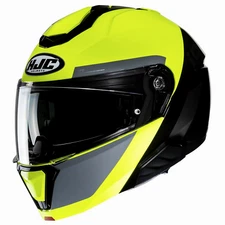 HJC i91 Bina Modular Sunscreen Motorcycle Helmet Hi-Viz XS S M L XL 2XL DOT USA