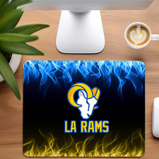 LA Rams Custom Non-Slip Neoprene Mouse Pad Home Office