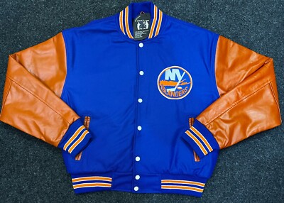 NHL New York Islanders varsity Jacket small medium Large XL 2XL