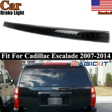 For 2007-2014 Cadillac Escalade Smoked Tinted Top High 3rd Brake Light Stop Lamp