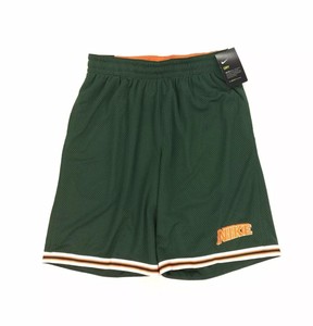 NEW Nike Dry Basketball Shorts Mens Green Orange Logo Loose Fit Dri-Fit  Mesh NWT | eBay