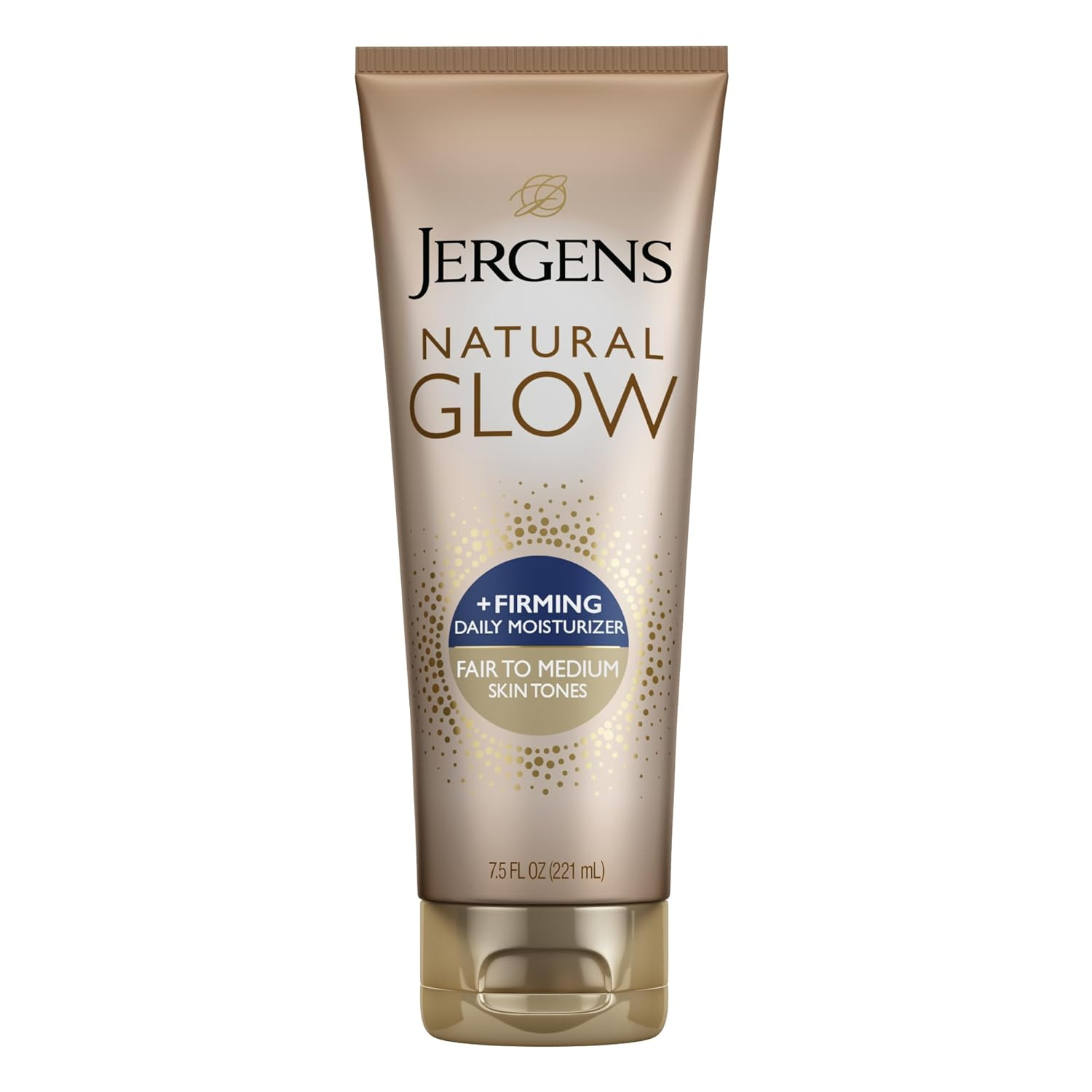 Natural Glow Firming Self Tanner Lotion for Fair to Medium Skin Tones
