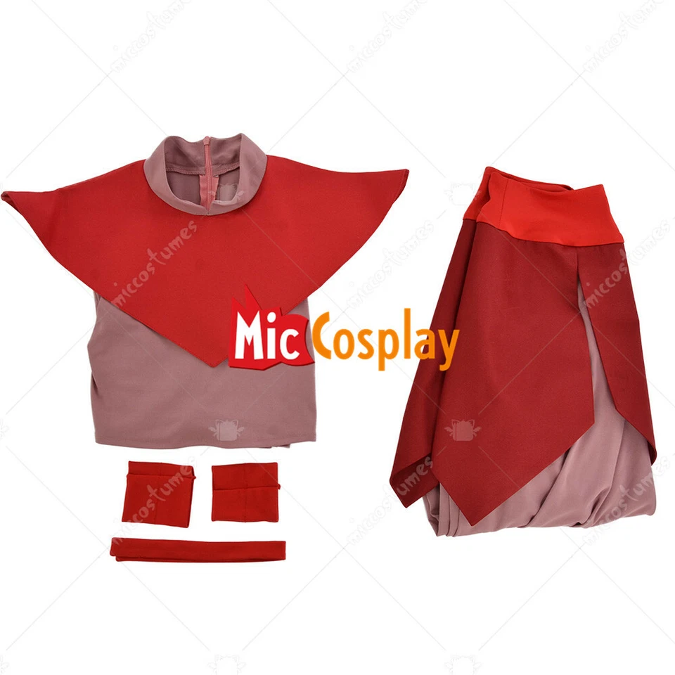 Women's Ty Lee Women Kungfu Wear Suit Cosplay Costume Uniform with Wrist - Image 4 of 4