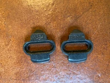 PAIR OF CLEATS FOR WPD-94 A/B PEDALS 2 PLATES ONLY NOS