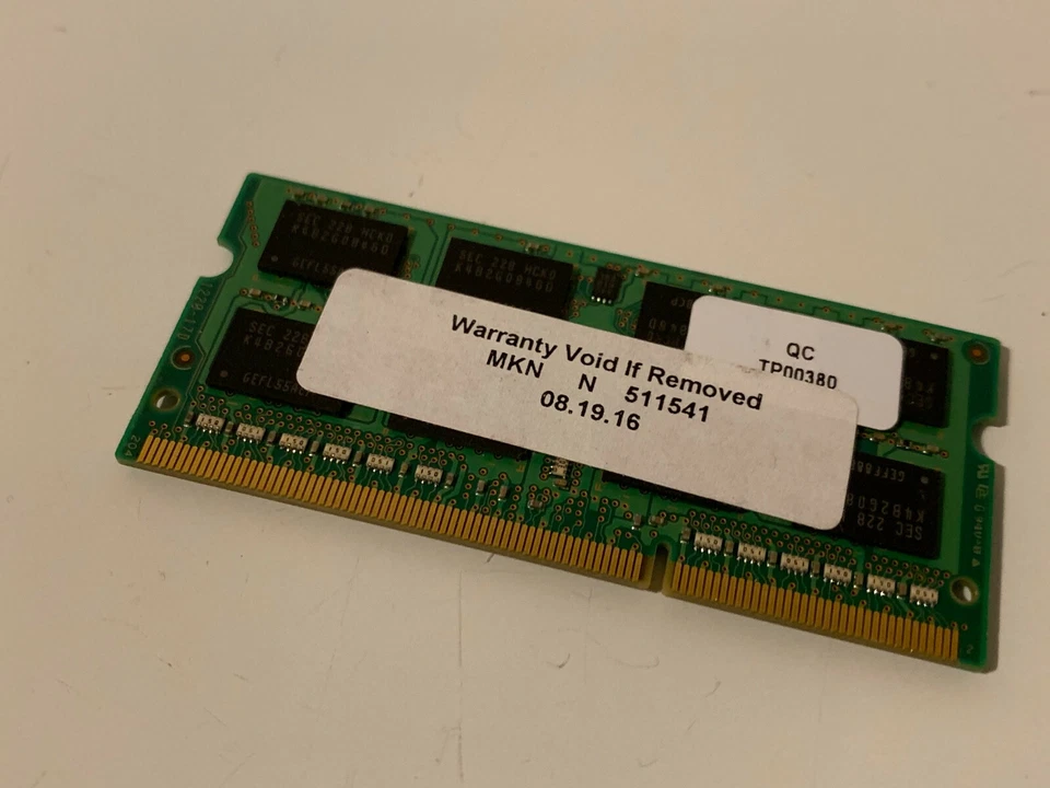 PC3-8500 SODIMM 7-7-7-20 4GB MUSHKIN 991644 NEW LAST ONE QTY-1 - Image 3 of 3