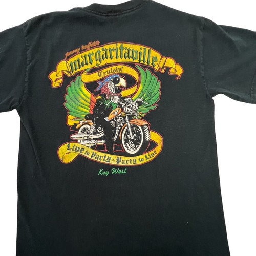 Margaritaville Key West Live To Party Black T Shirt Men Small Jimmy Buffet - Picture 8 of 14