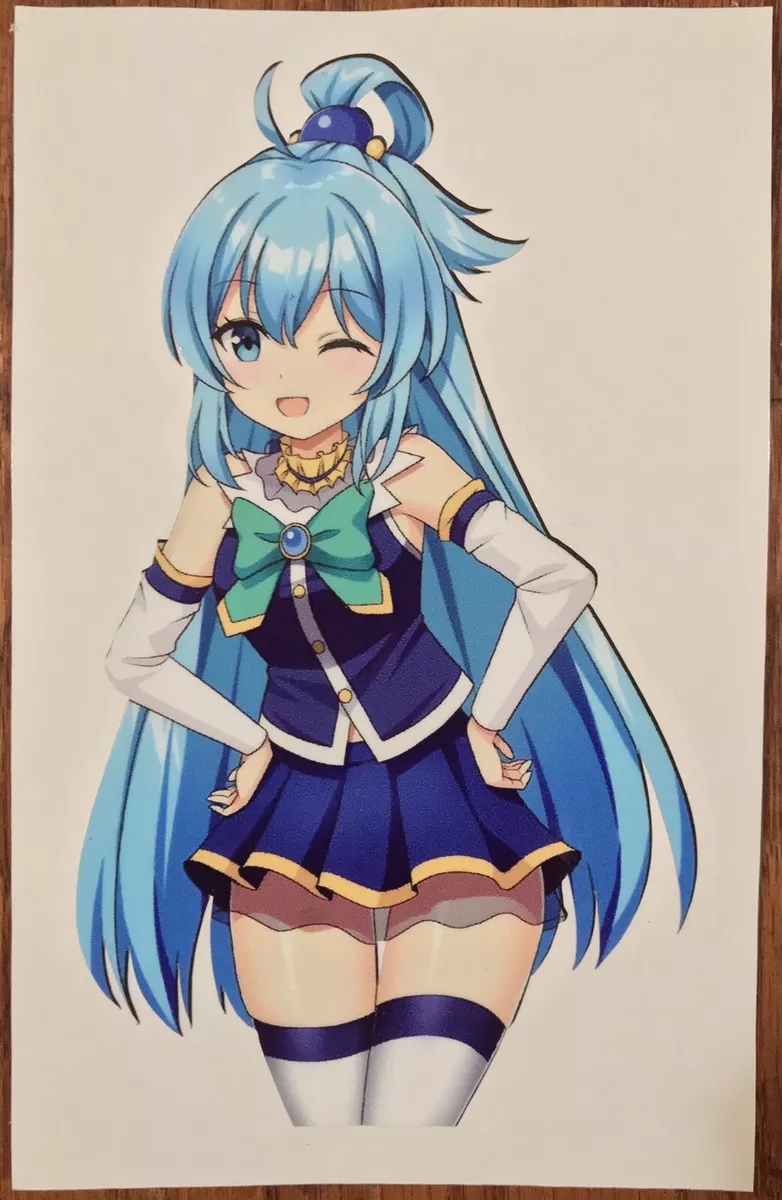 Konosuba Aqua Anime Decal